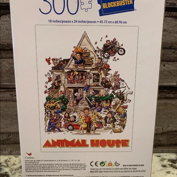 Animal House 300 Piece Puzzle Blockbuster - Picture 2 of 2